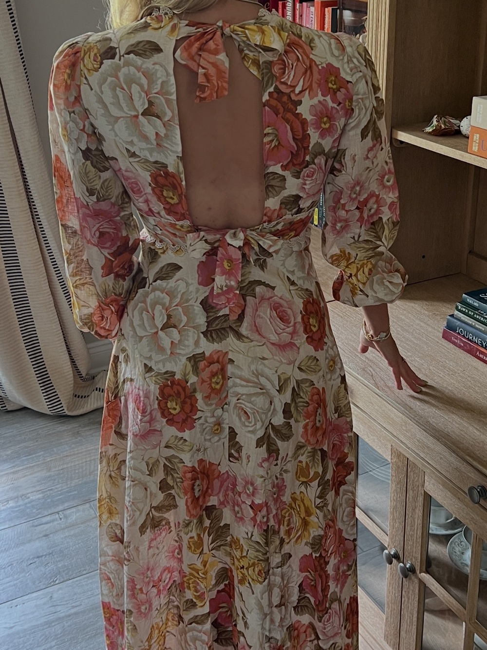 Zimmermann Bonita linen maxi dress - Picture 3 of 4